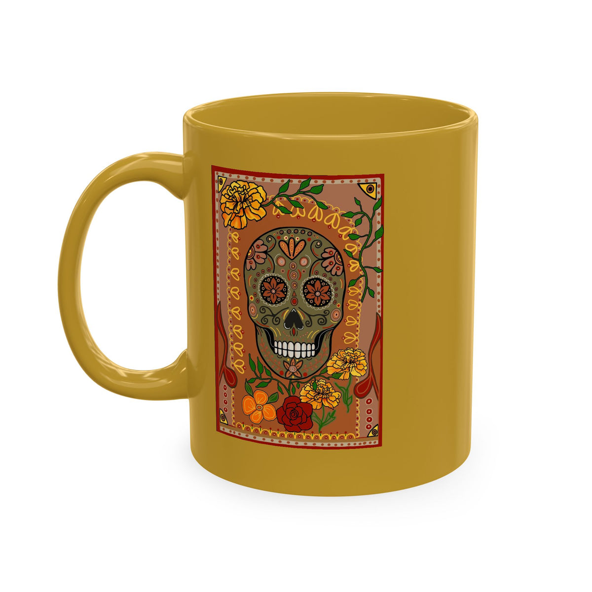 Sugar Skull Ceramic mug