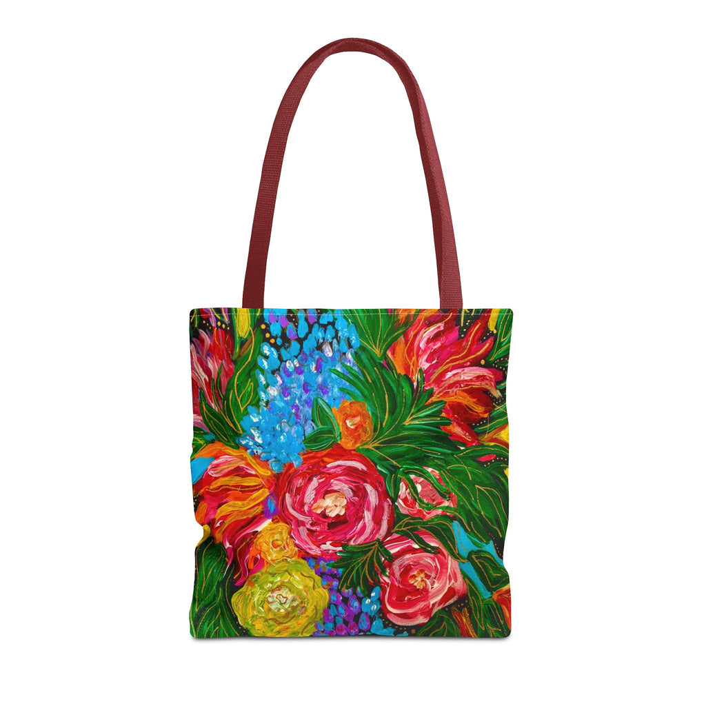 Vibrant Floral Tote Bag