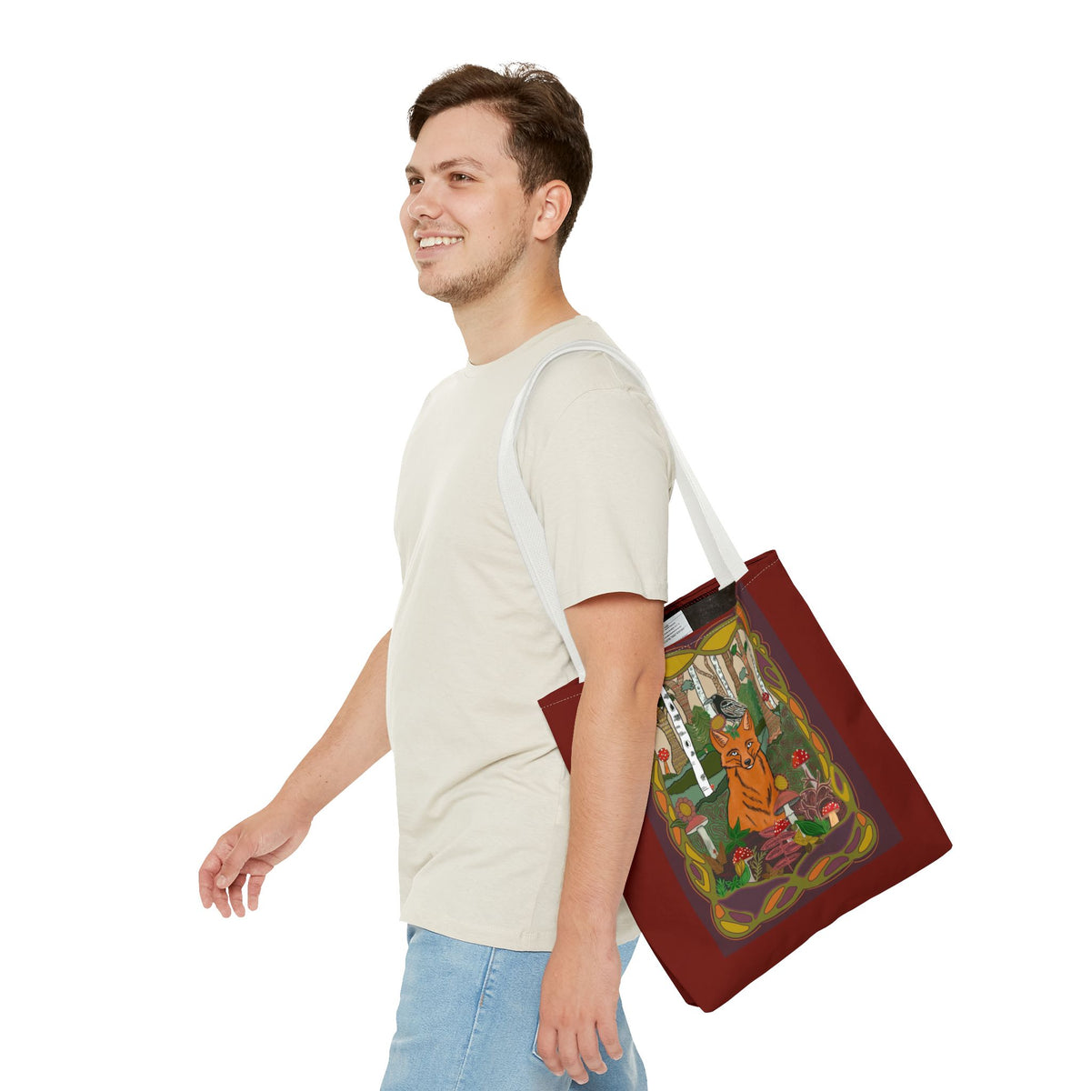 Fox Forest Tote Bag