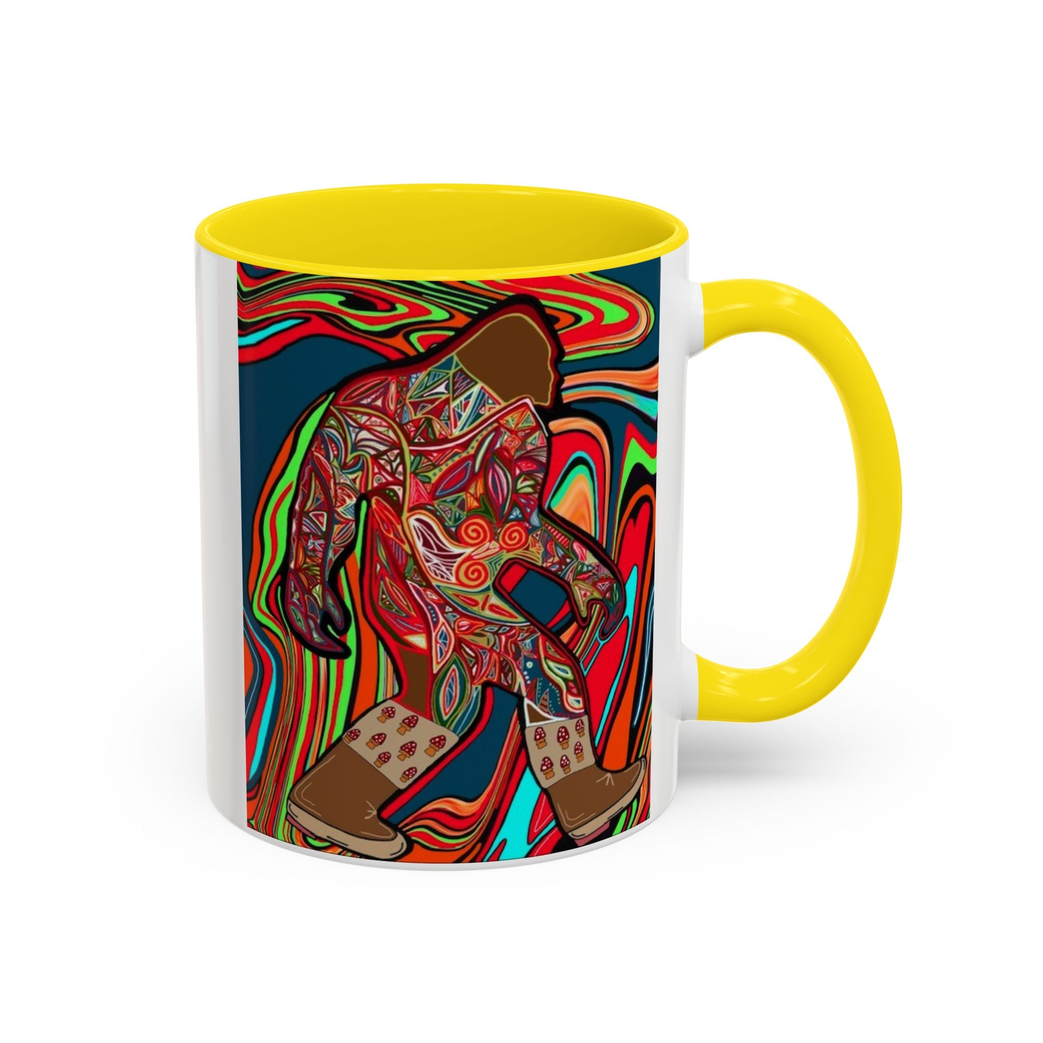 Bigfoot I Mushroom Boots Coffee Mug