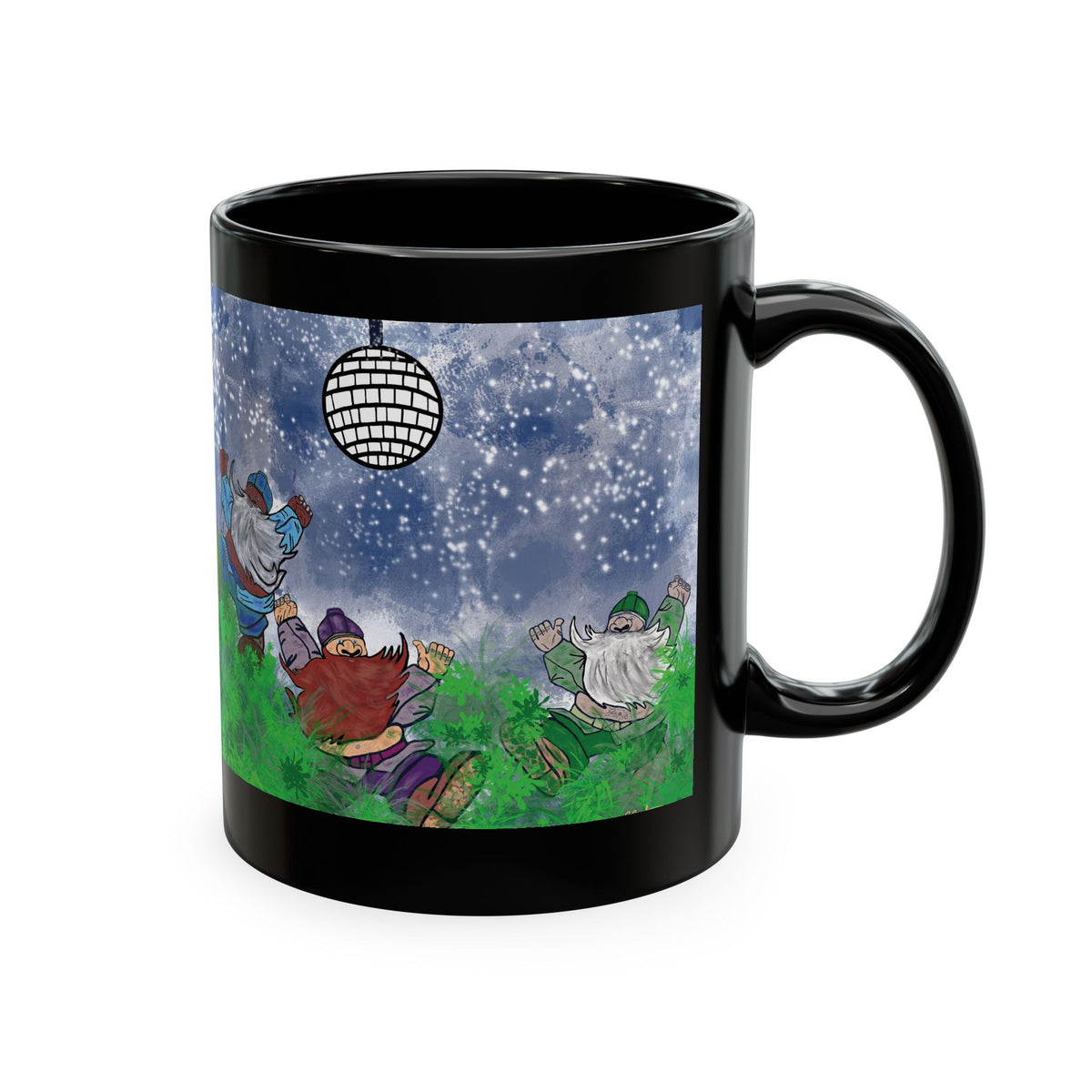Dancing Gnomes Coffee Cup