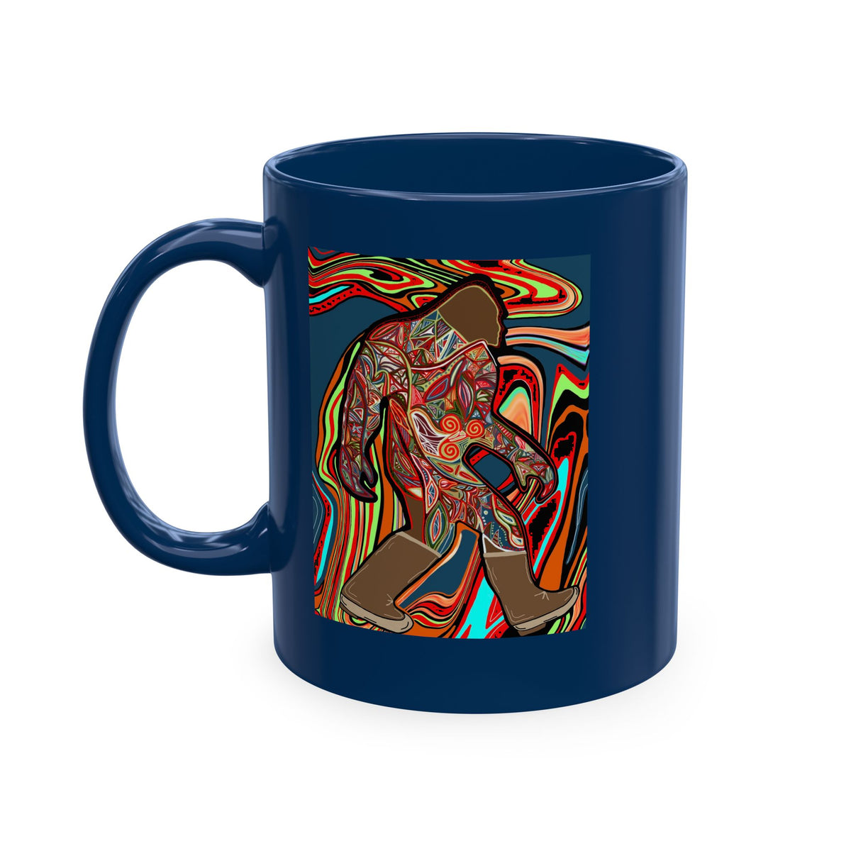 Bigfoot Art Coffee Mug