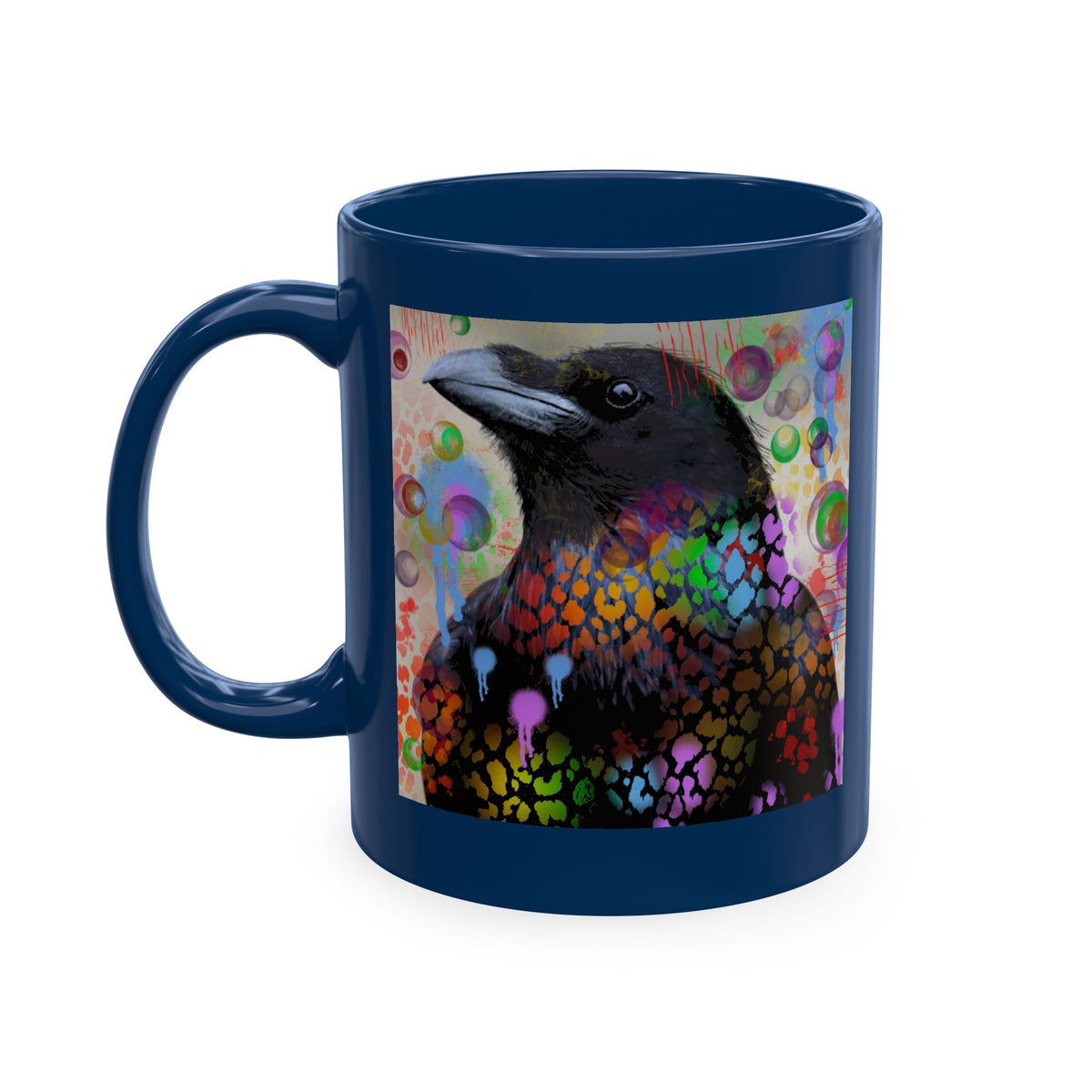 Colorful Raven