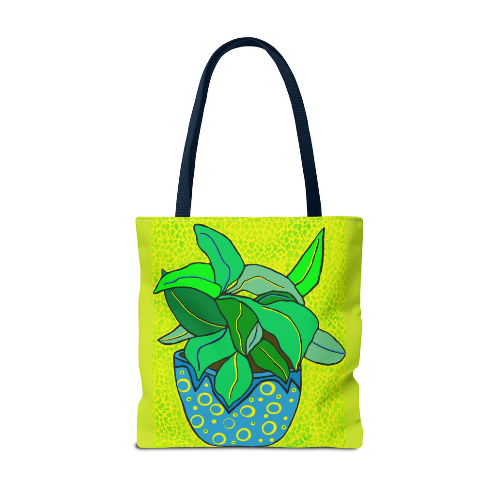 Plant Print Tote