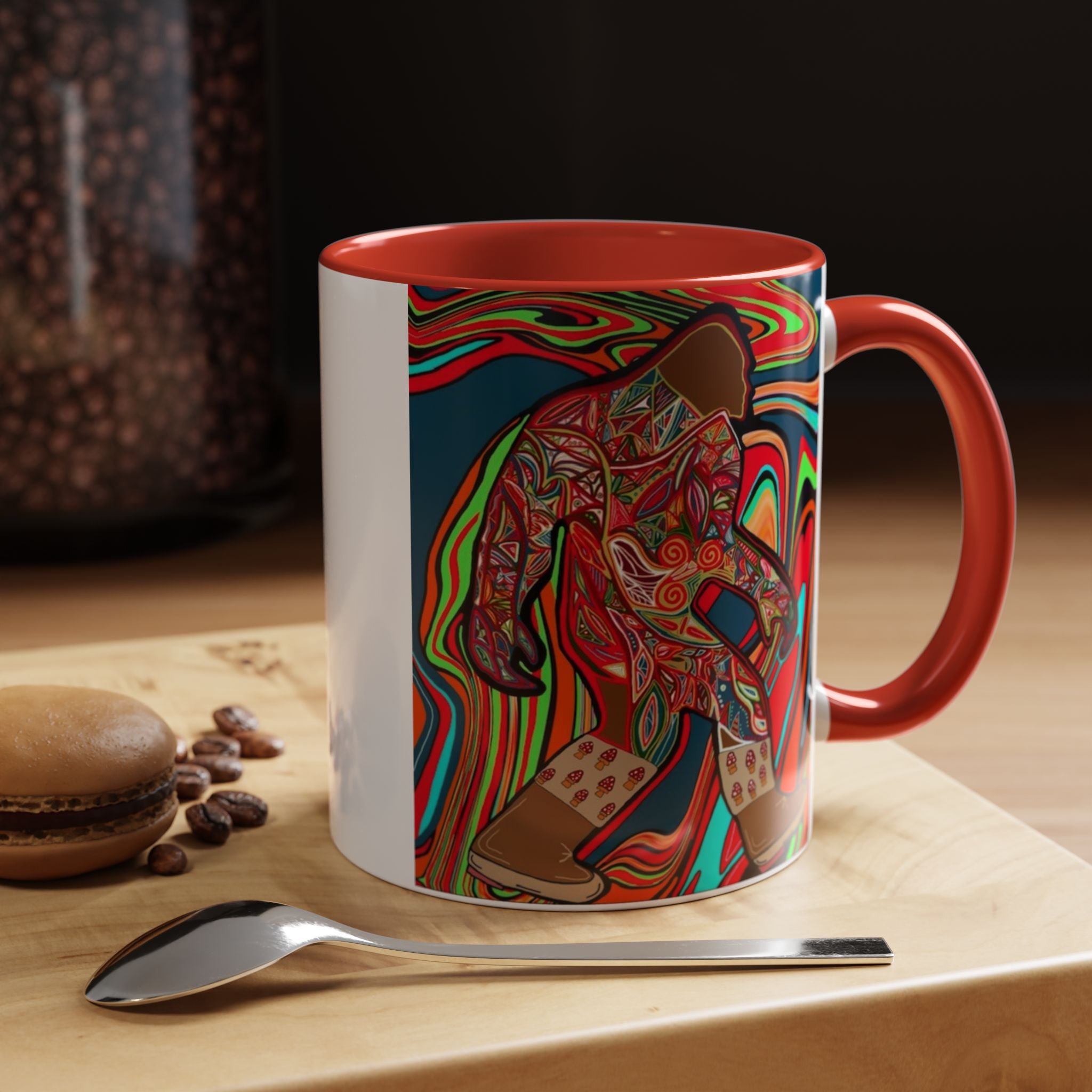 Bigfoot I Mushroom Boots Coffee Mug