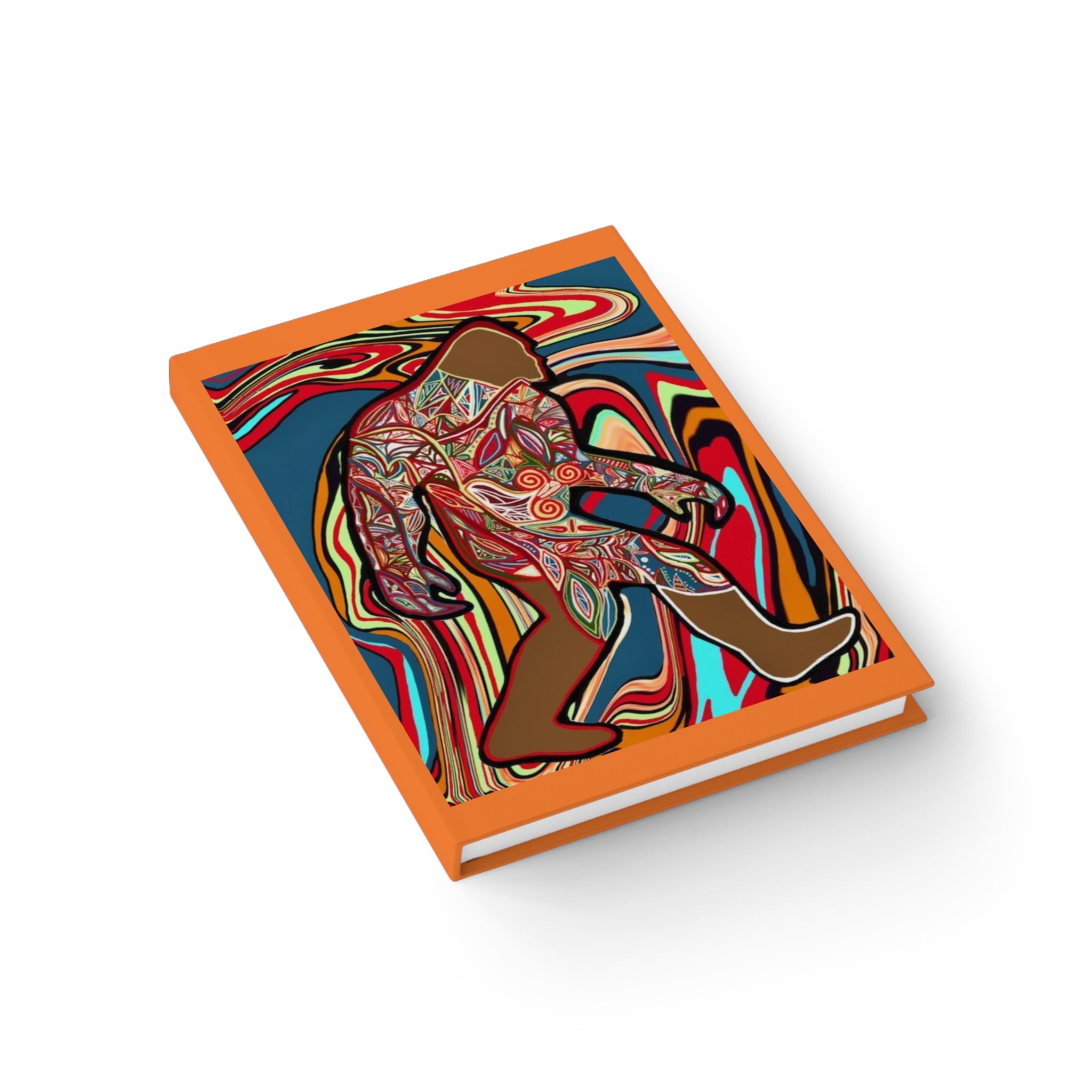 Colorful Bigfoot Art Journal - Unique Blank Notebook for Creative Mind