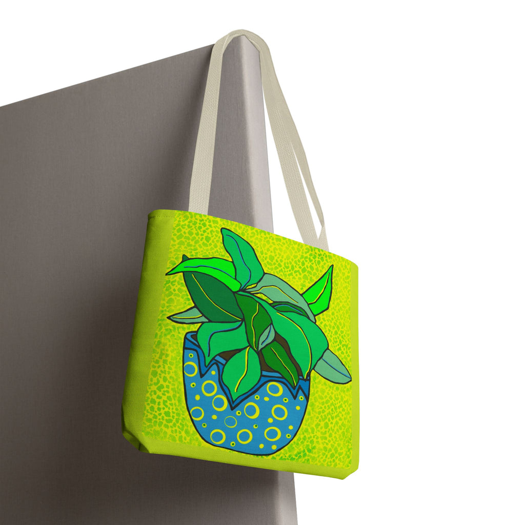 Plant Print Tote