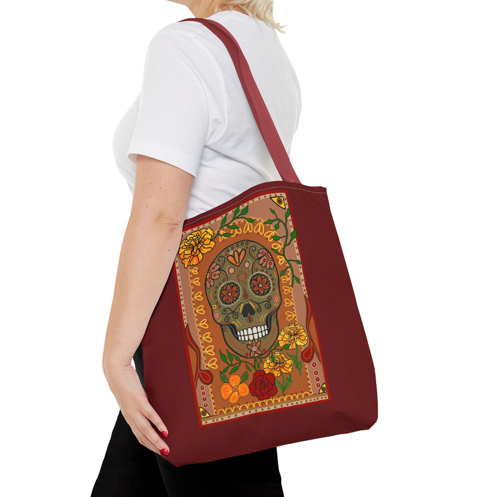 Sugar Skull Tote Bag