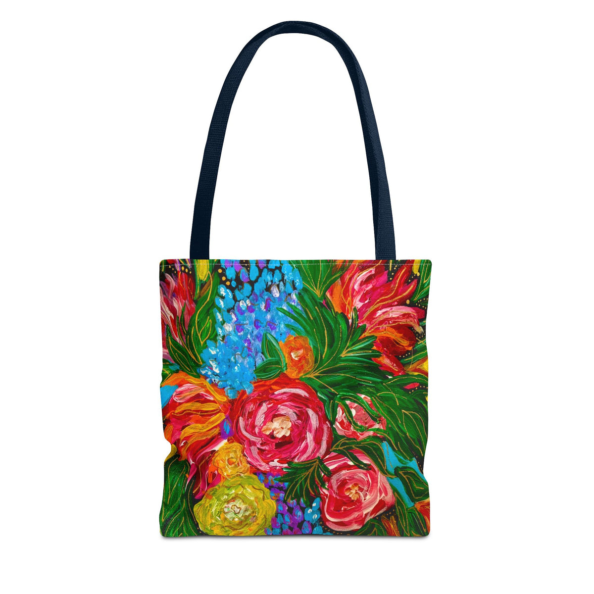 Vibrant Floral Tote Bag
