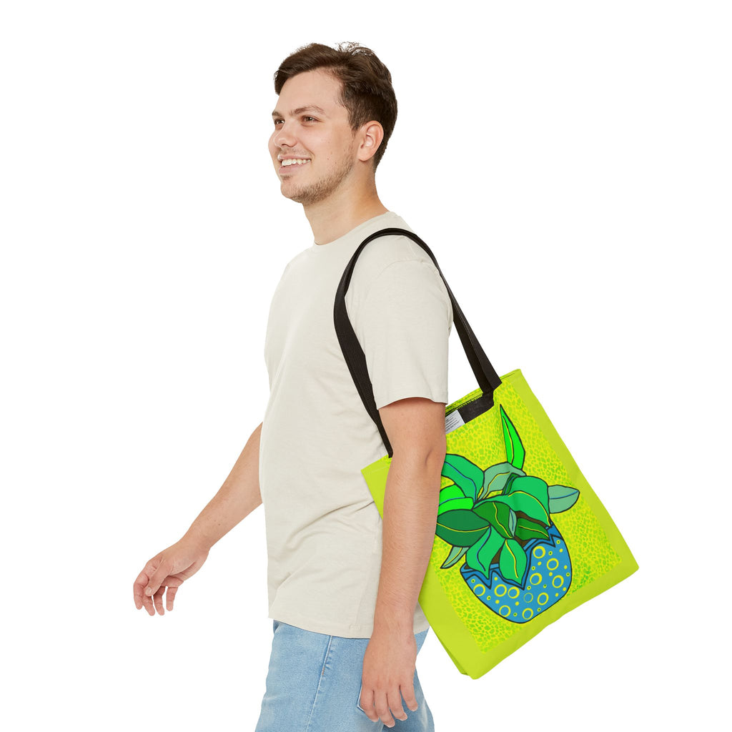 Plant Print Tote