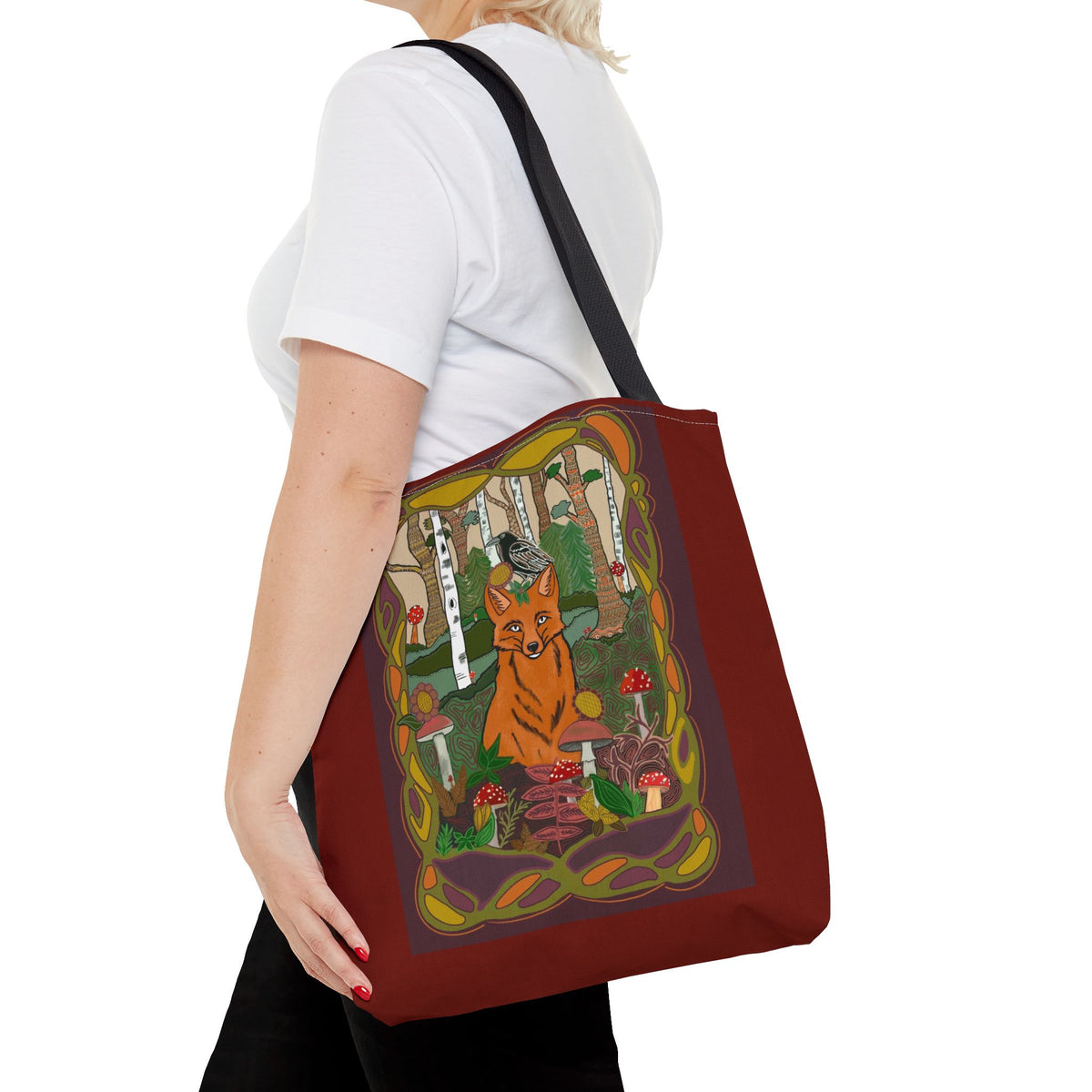 Fox Forest Tote Bag