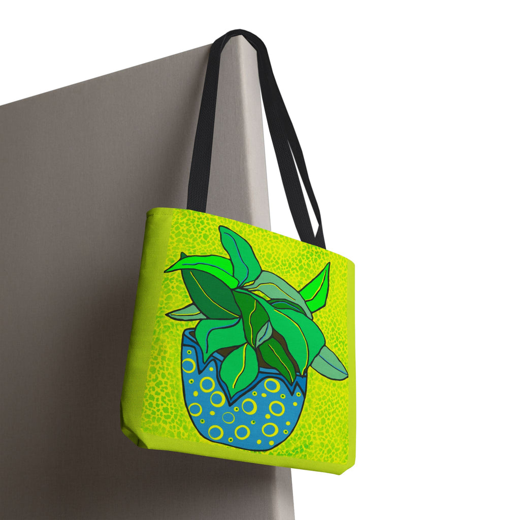 Plant Print Tote