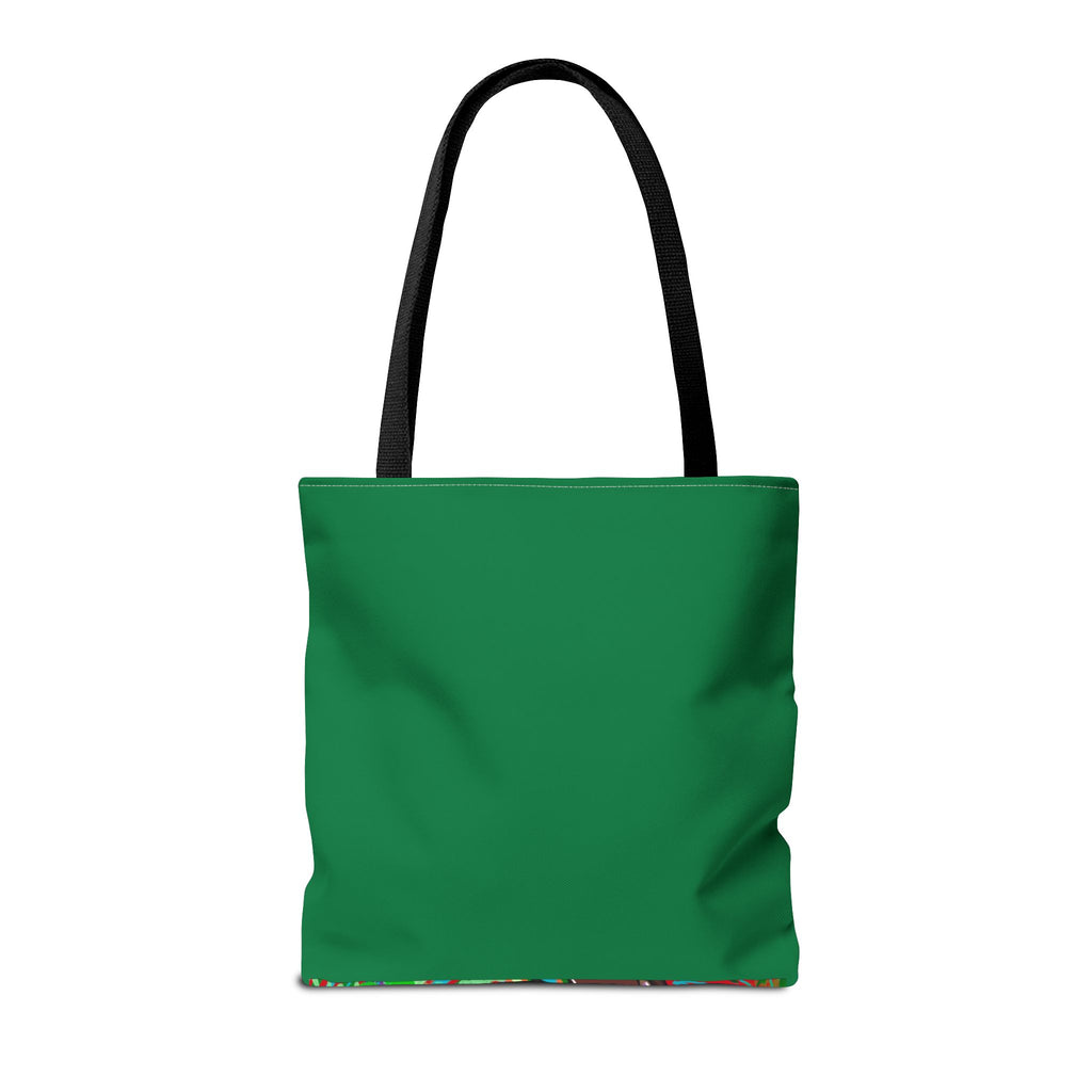 Colorful Bear Graphic Tote Bag - Eco-Friendly and Stylish