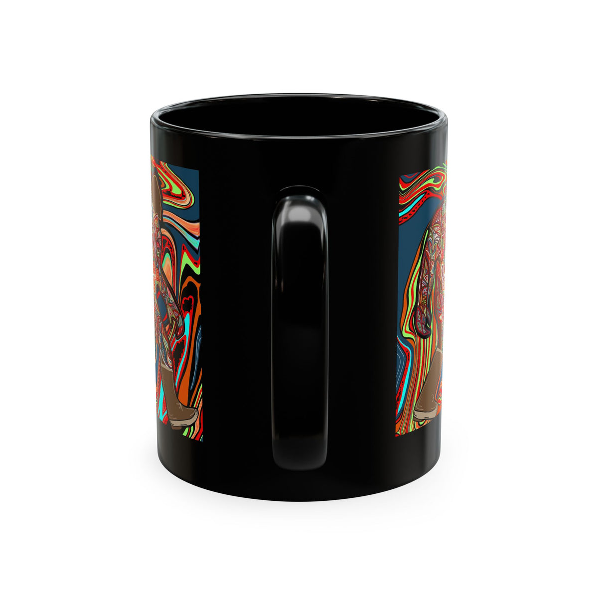 Bigfoot Art Coffee Mug