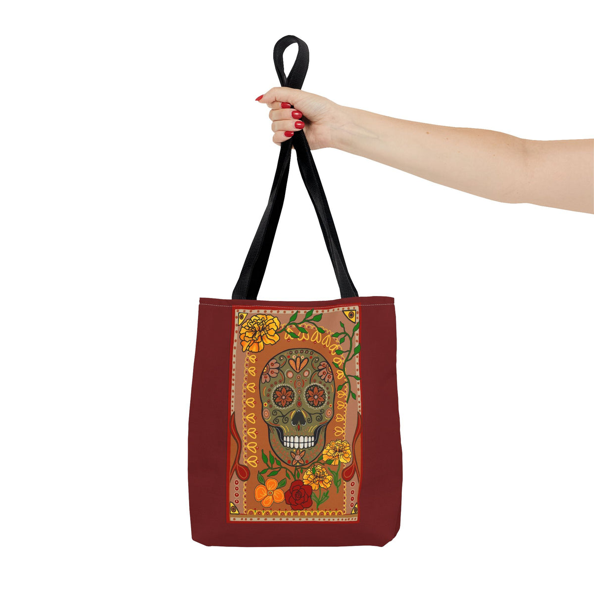 Sugar Skull Tote Bag