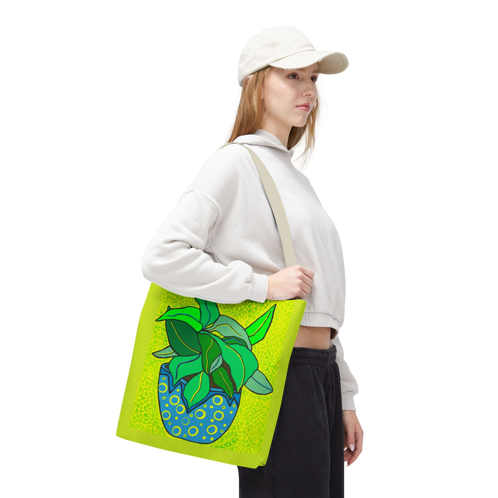 Plant Print Tote