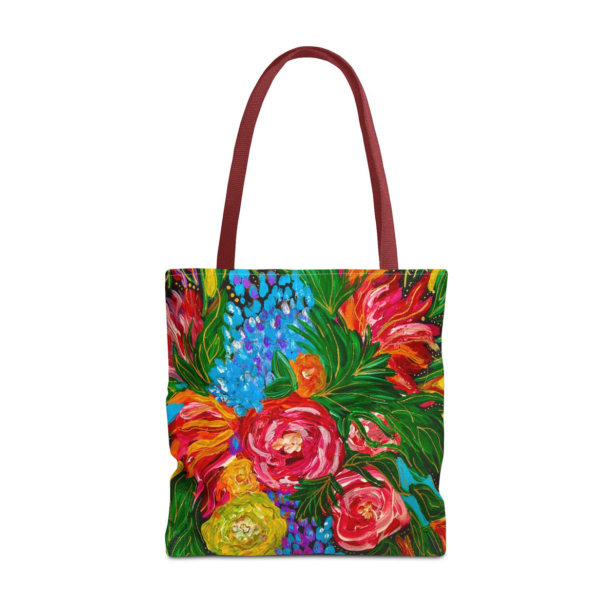Vibrant Floral Tote Bag