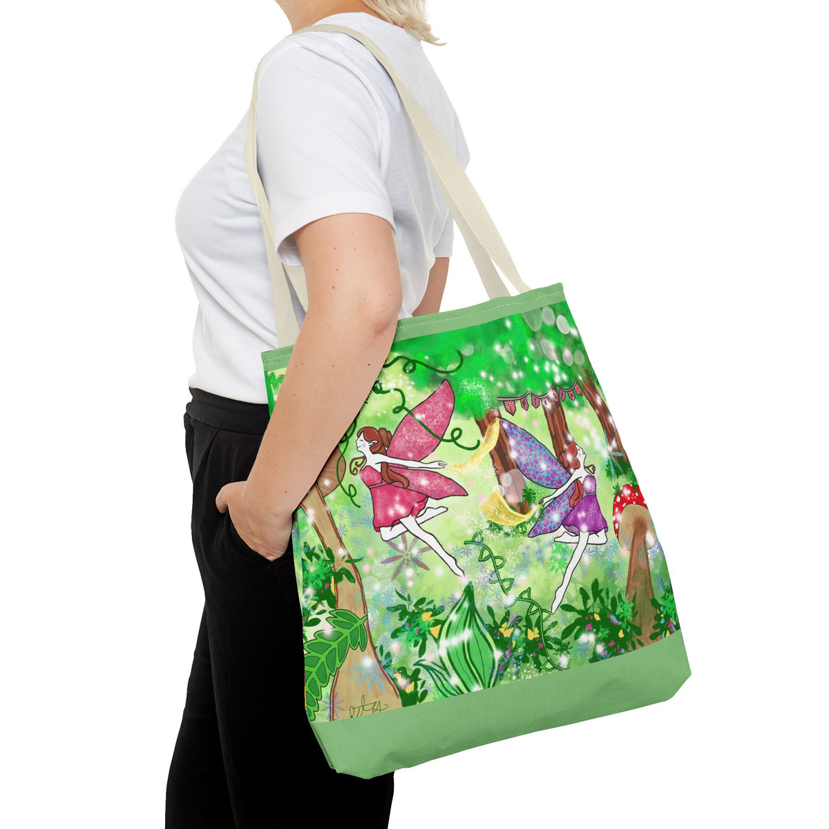 Fairy Garden Tote Bag