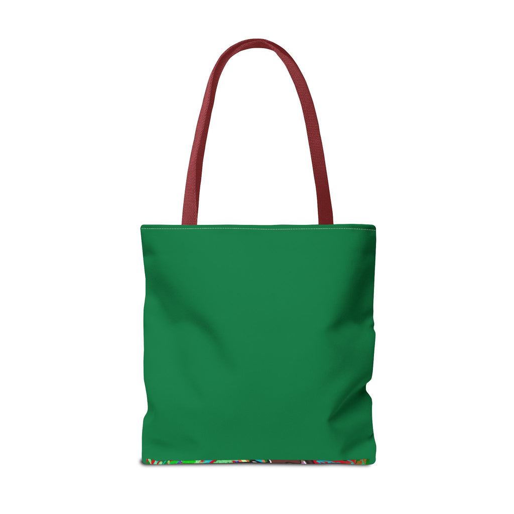 Colorful Bear Graphic Tote Bag - Eco-Friendly and Stylish