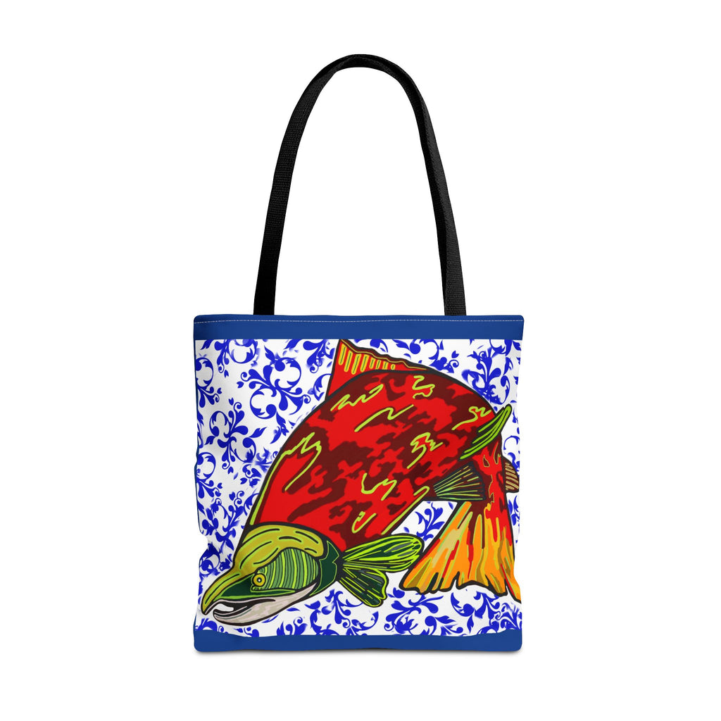 Vibrant Fish Design Tote Bag - Stylish & Functional Carryall