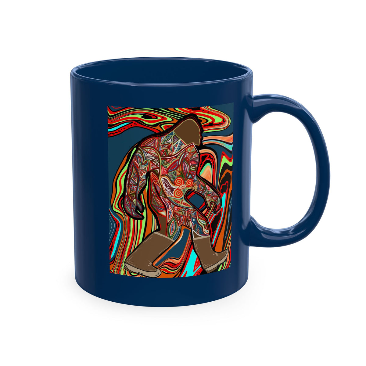 Bigfoot Art Coffee Mug
