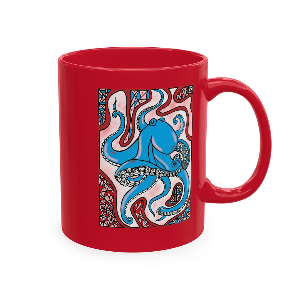 Octopus Art Ceramic Mug