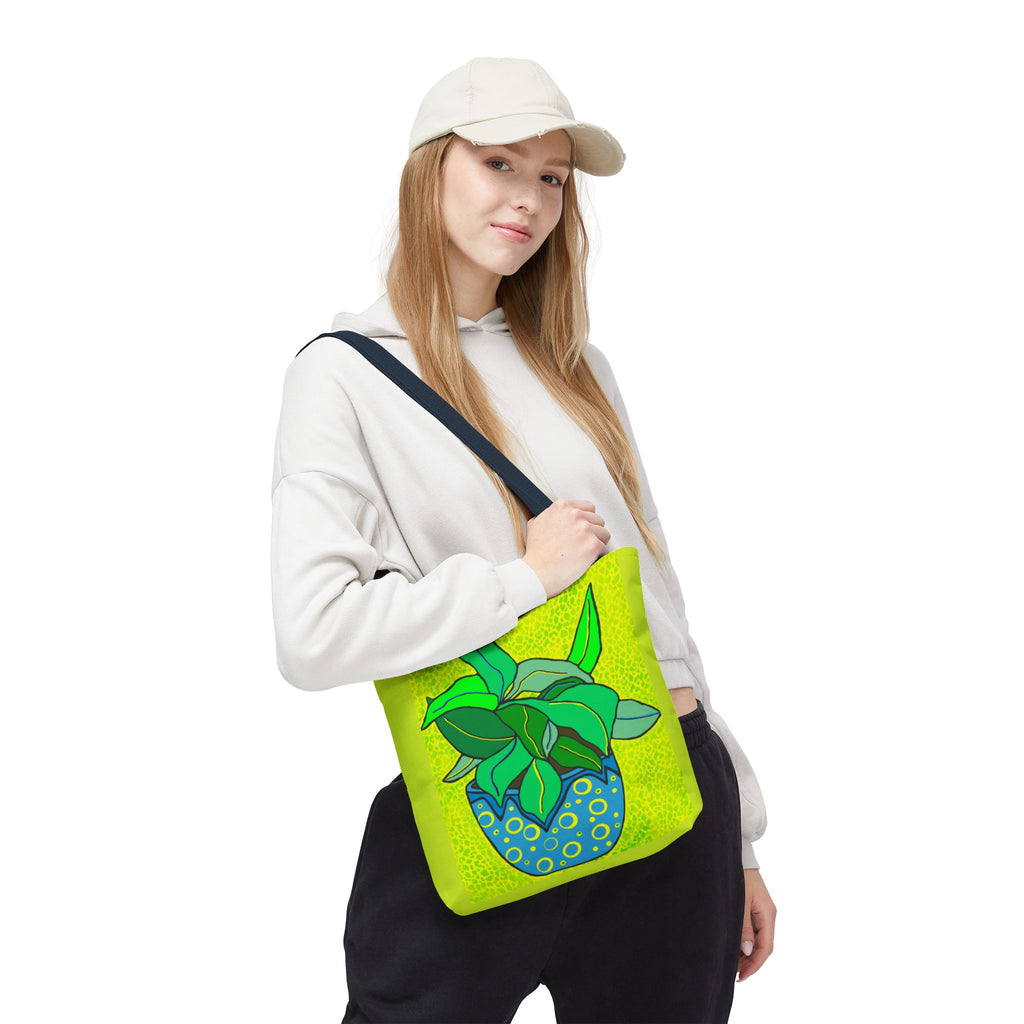 Plant Print Tote