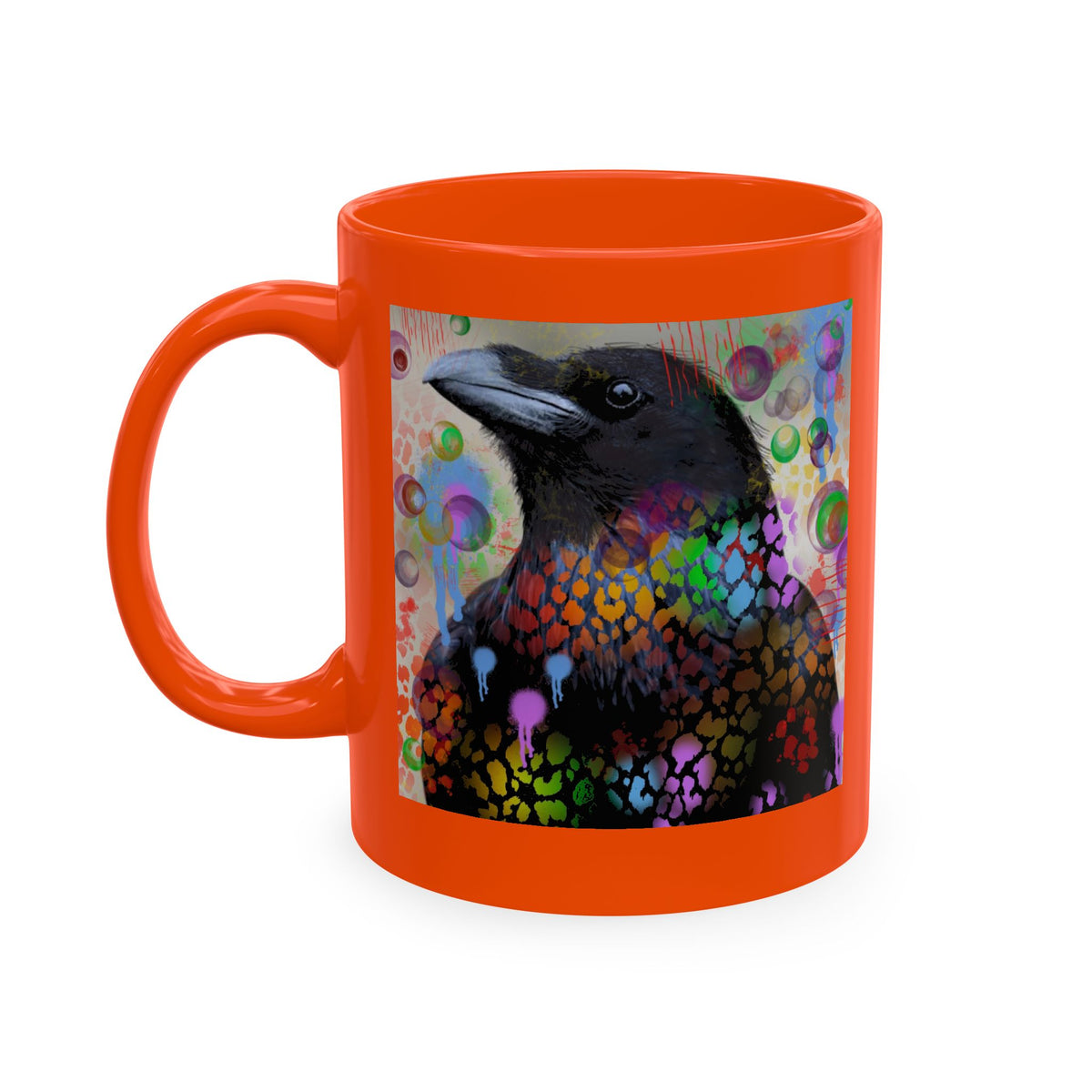Colorful Raven