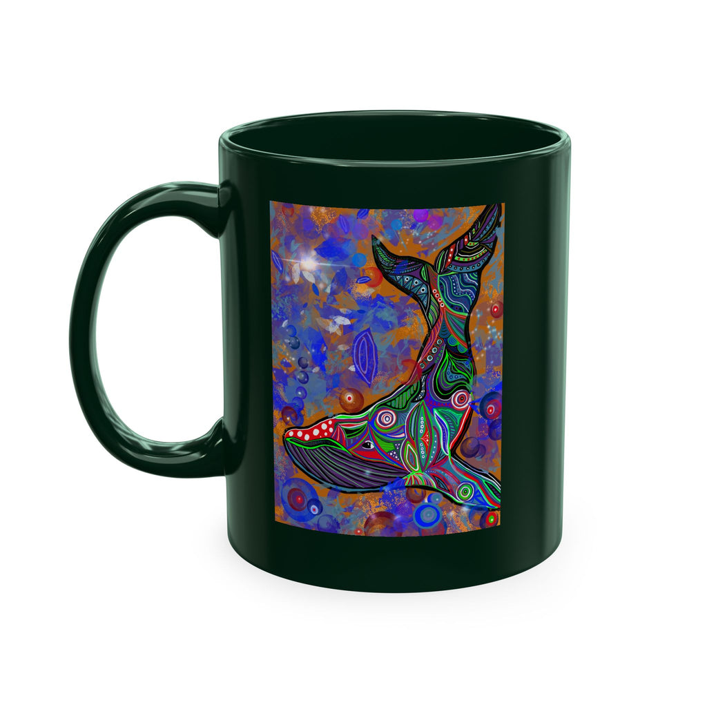 Whale Art Ceramic Mug