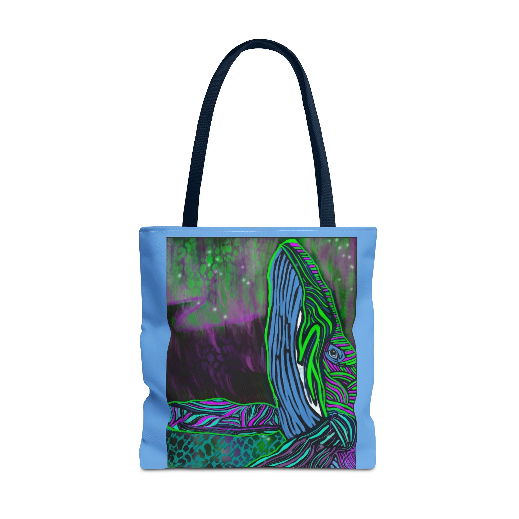 Colorful Whale Tote