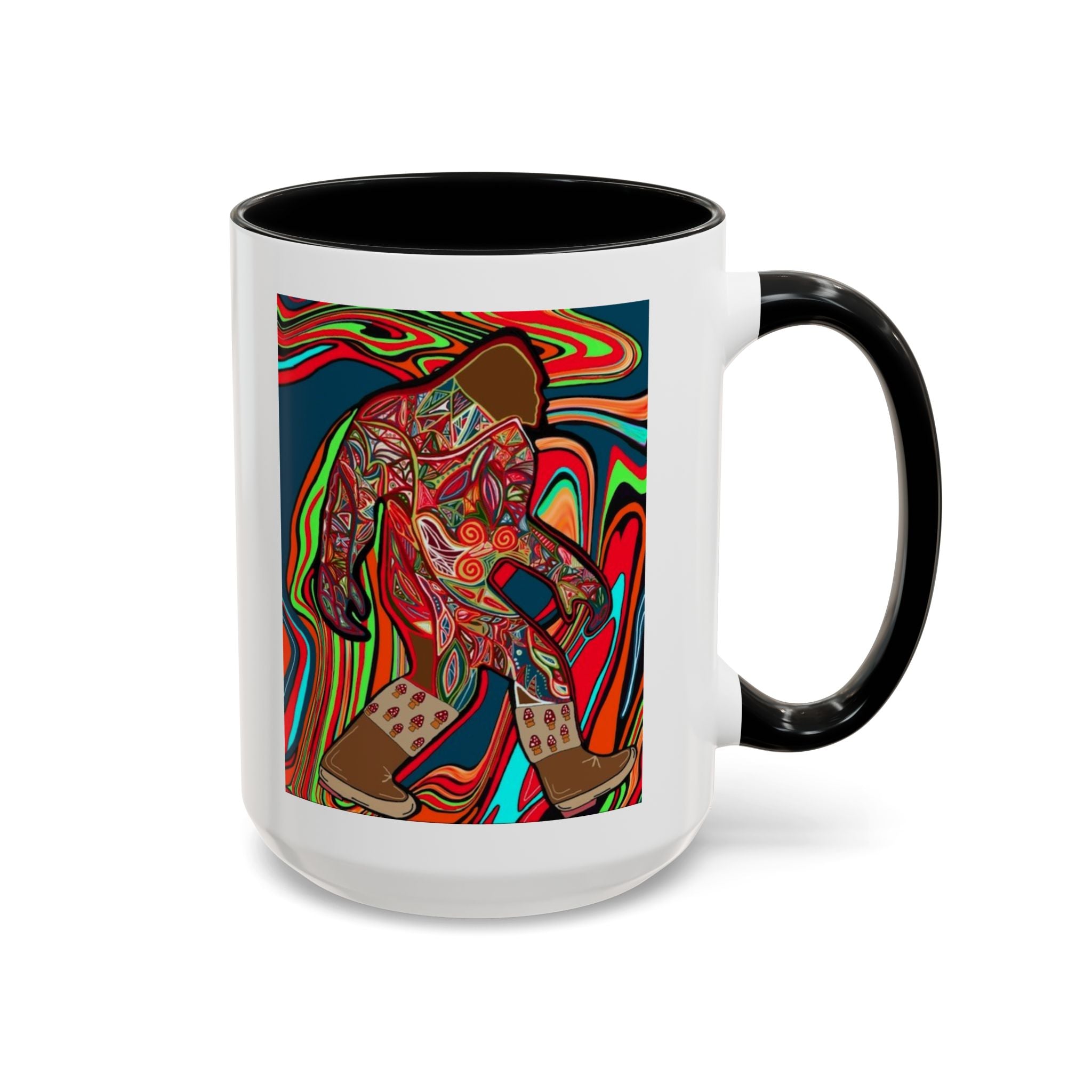 Bigfoot I Mushroom Boots Coffee Mug