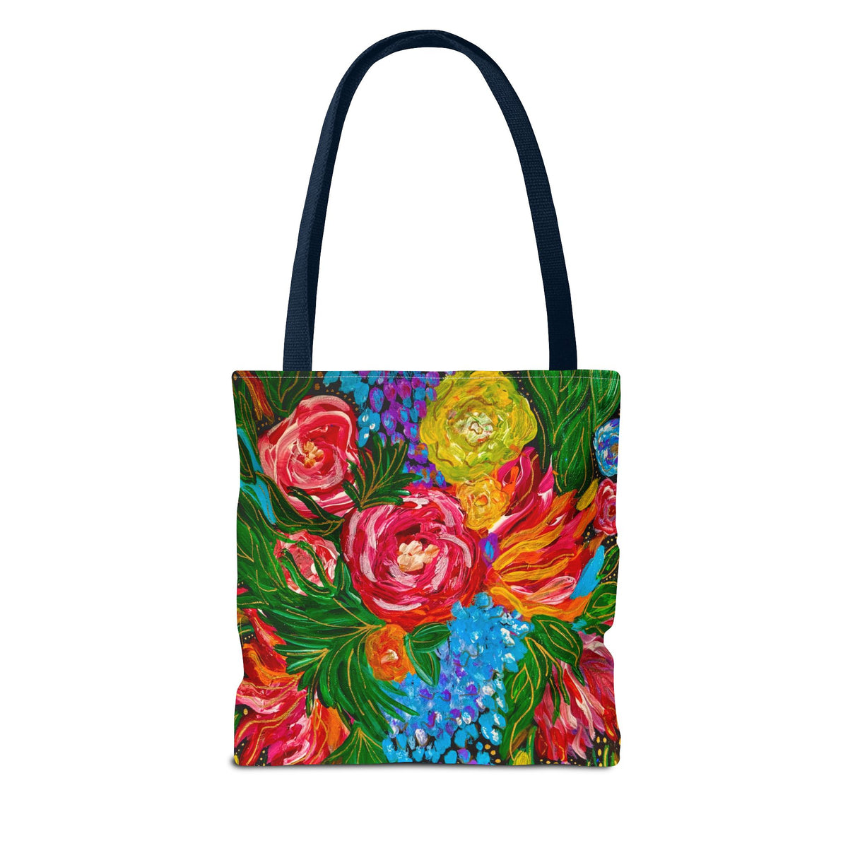 Vibrant Floral Tote Bag
