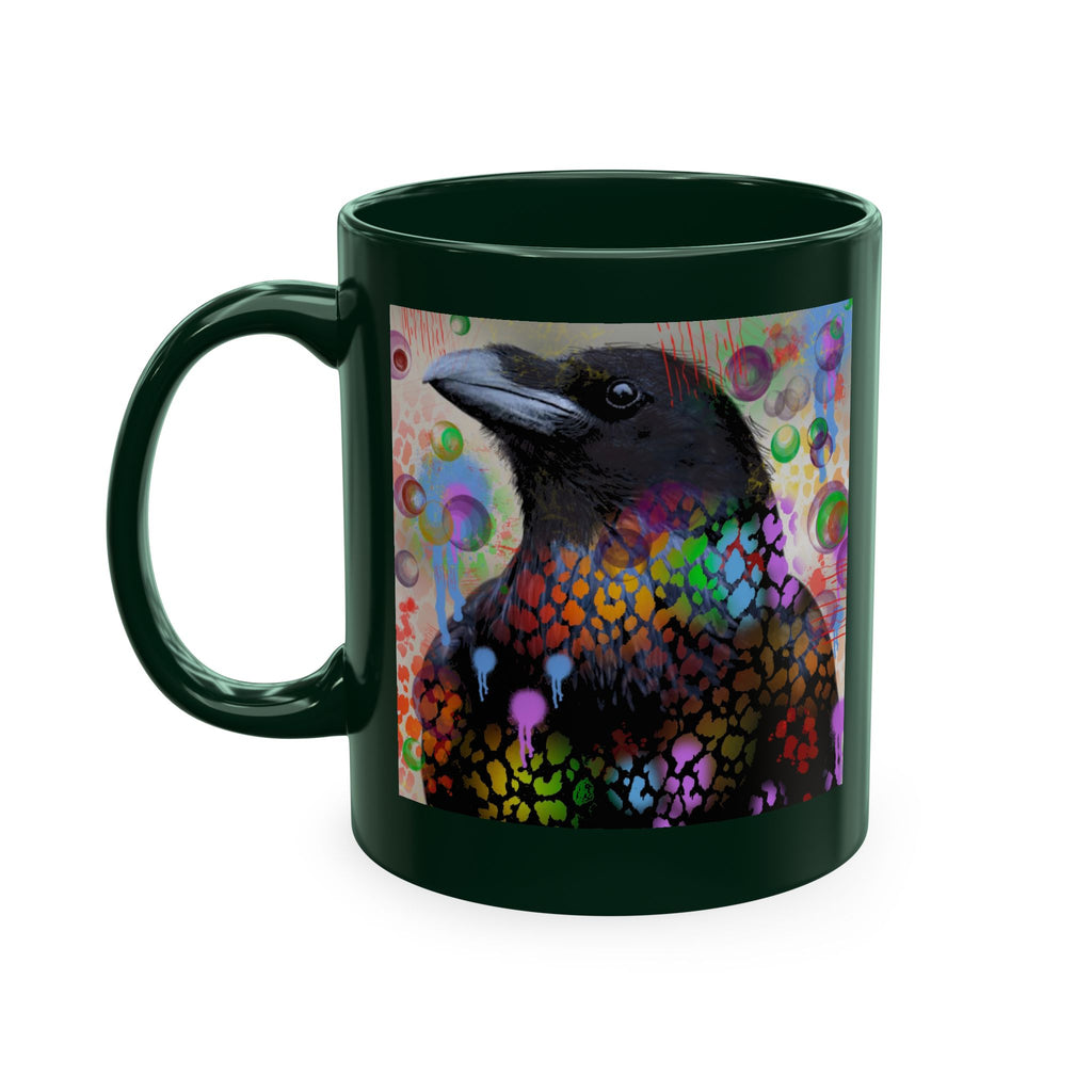 Colorful Raven
