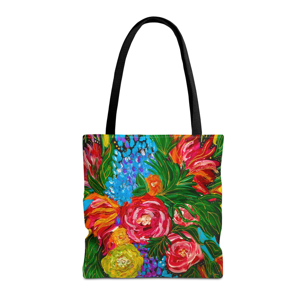 Vibrant Floral Tote Bag