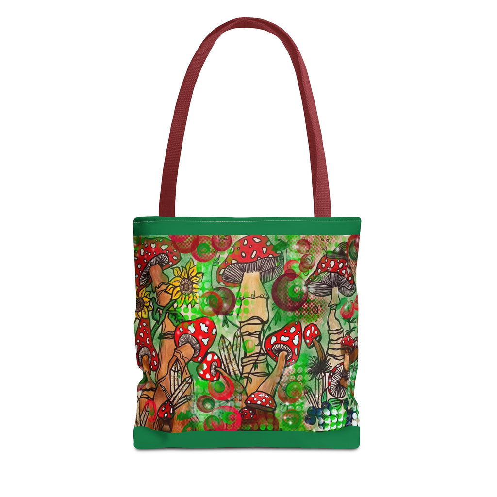 Vibrant Mushroom Tote Bag