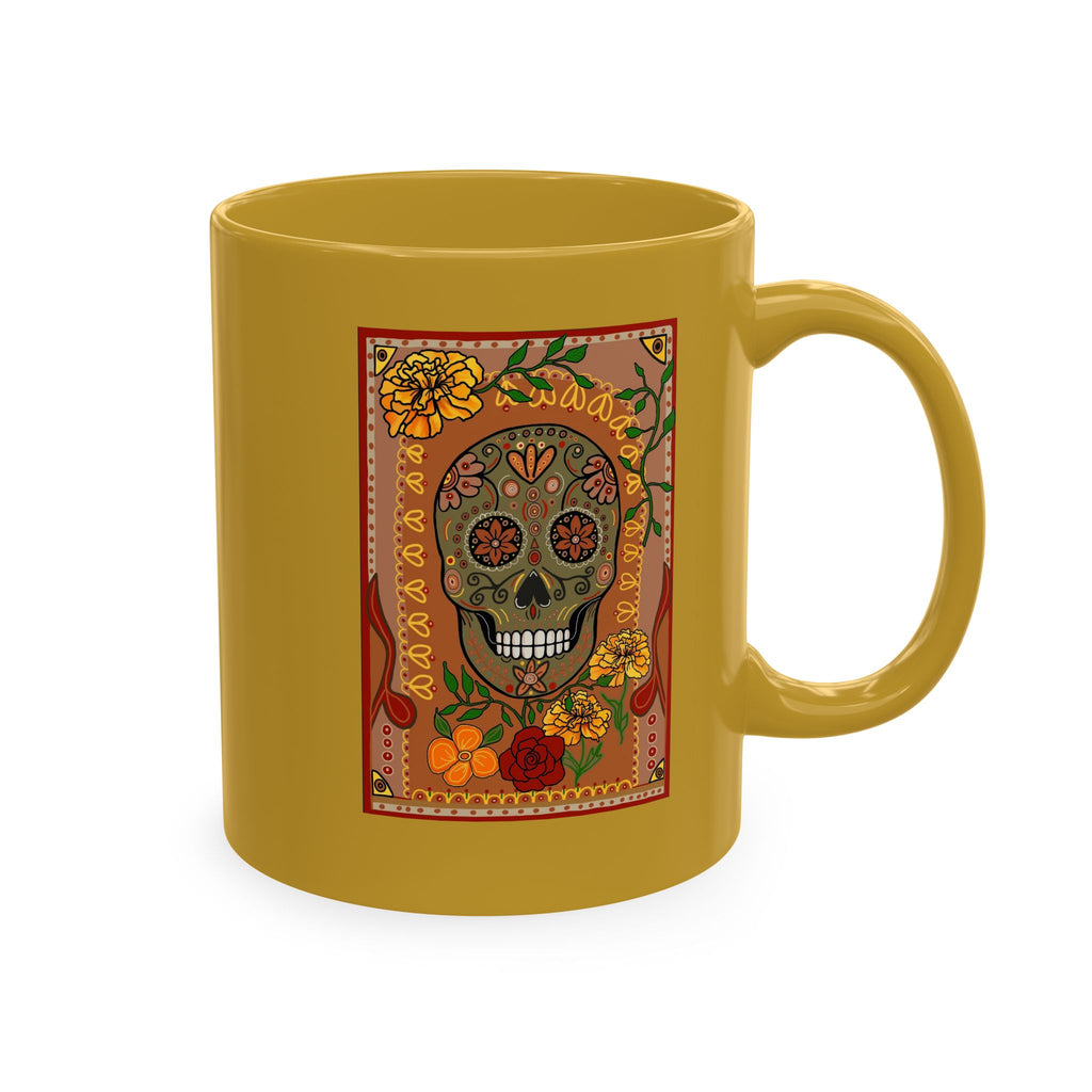Sugar Skull Ceramic mug