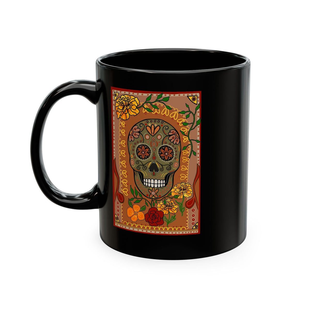 Sugar Skull Ceramic mug