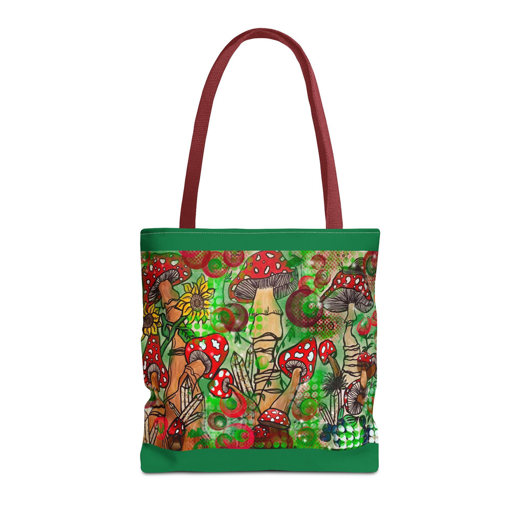 Vibrant Mushroom Tote Bag