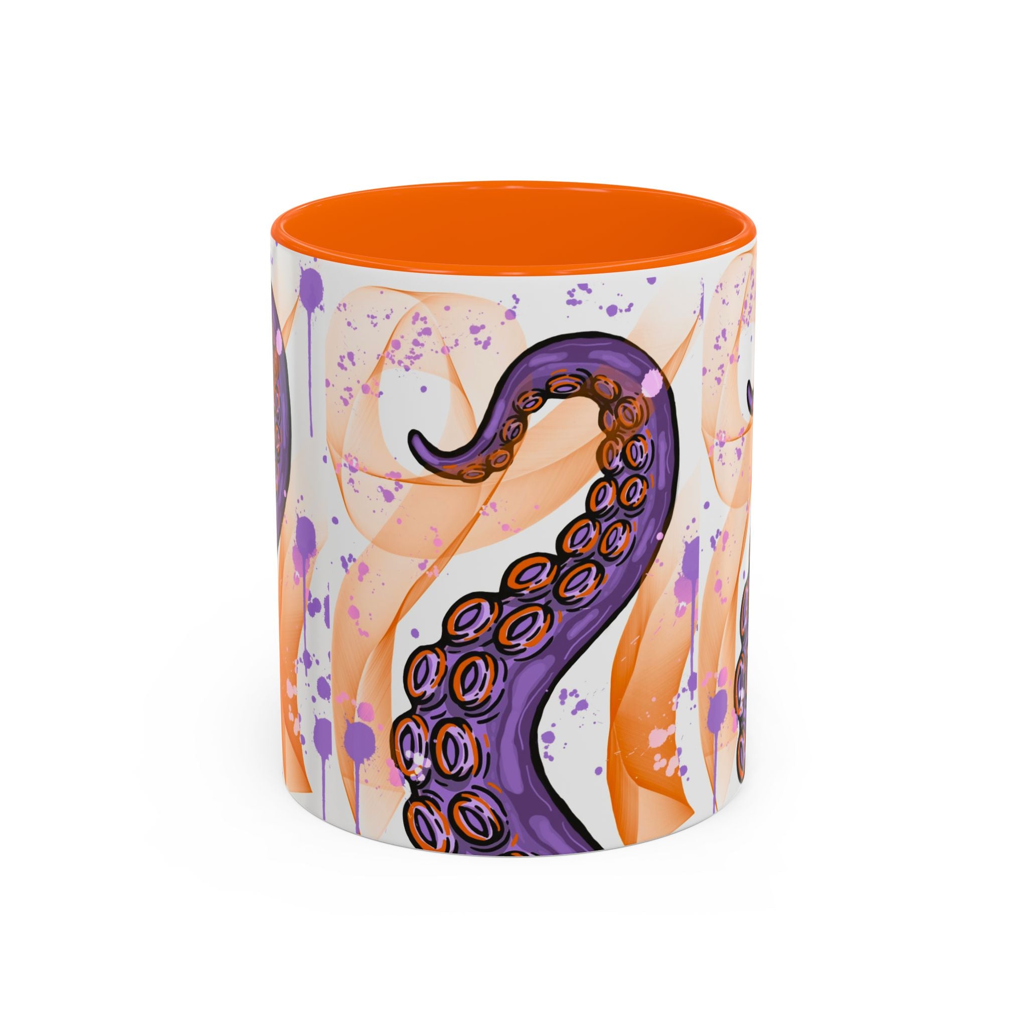 Octopus Tentacle Accent Coffee Mug