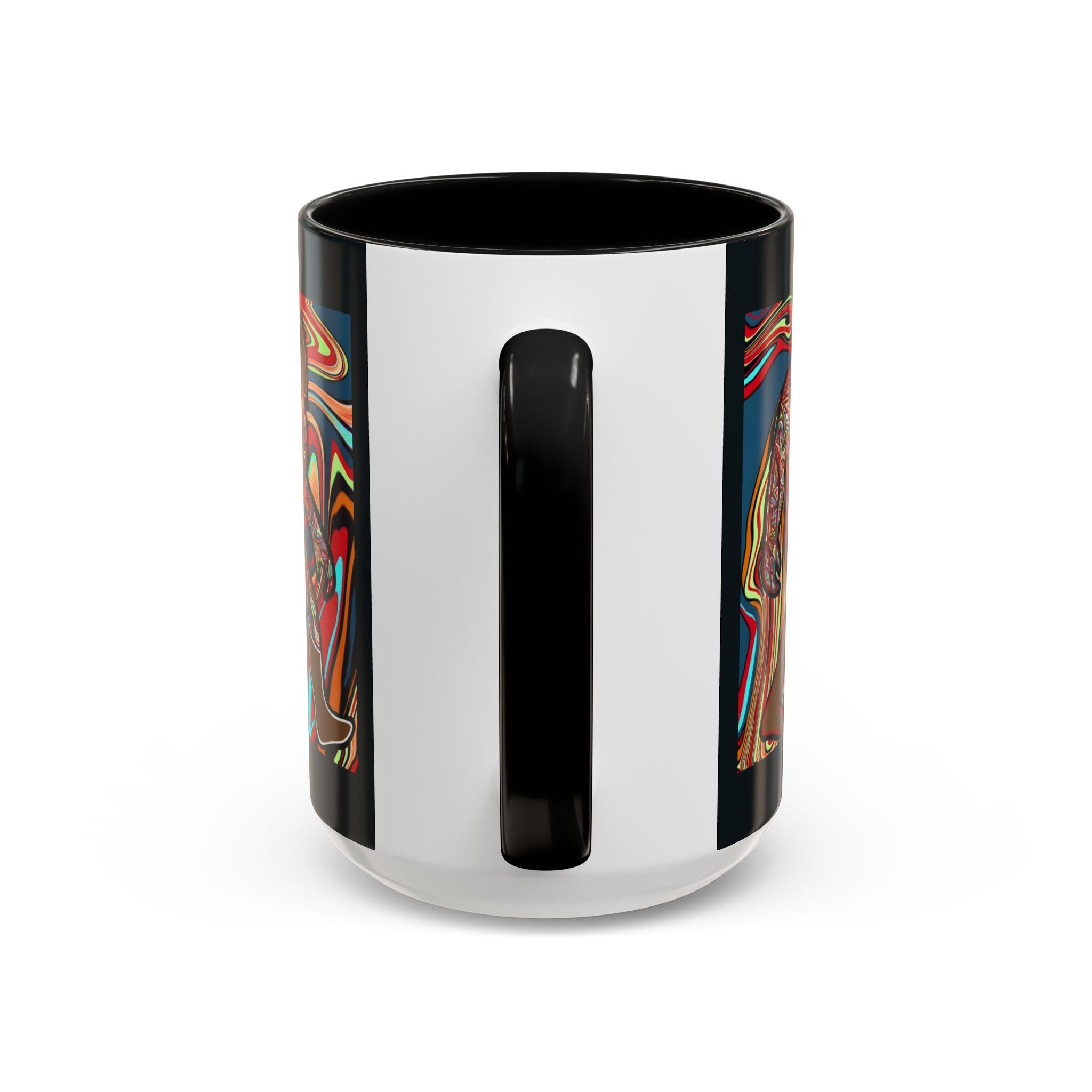 Colorful Bigfoot Accent Coffee Mug