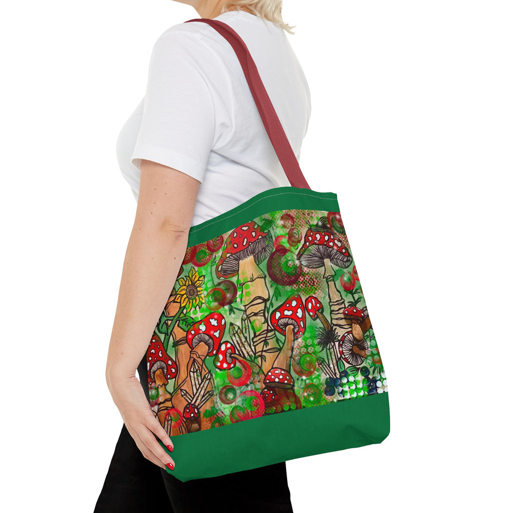 Vibrant Mushroom Tote Bag