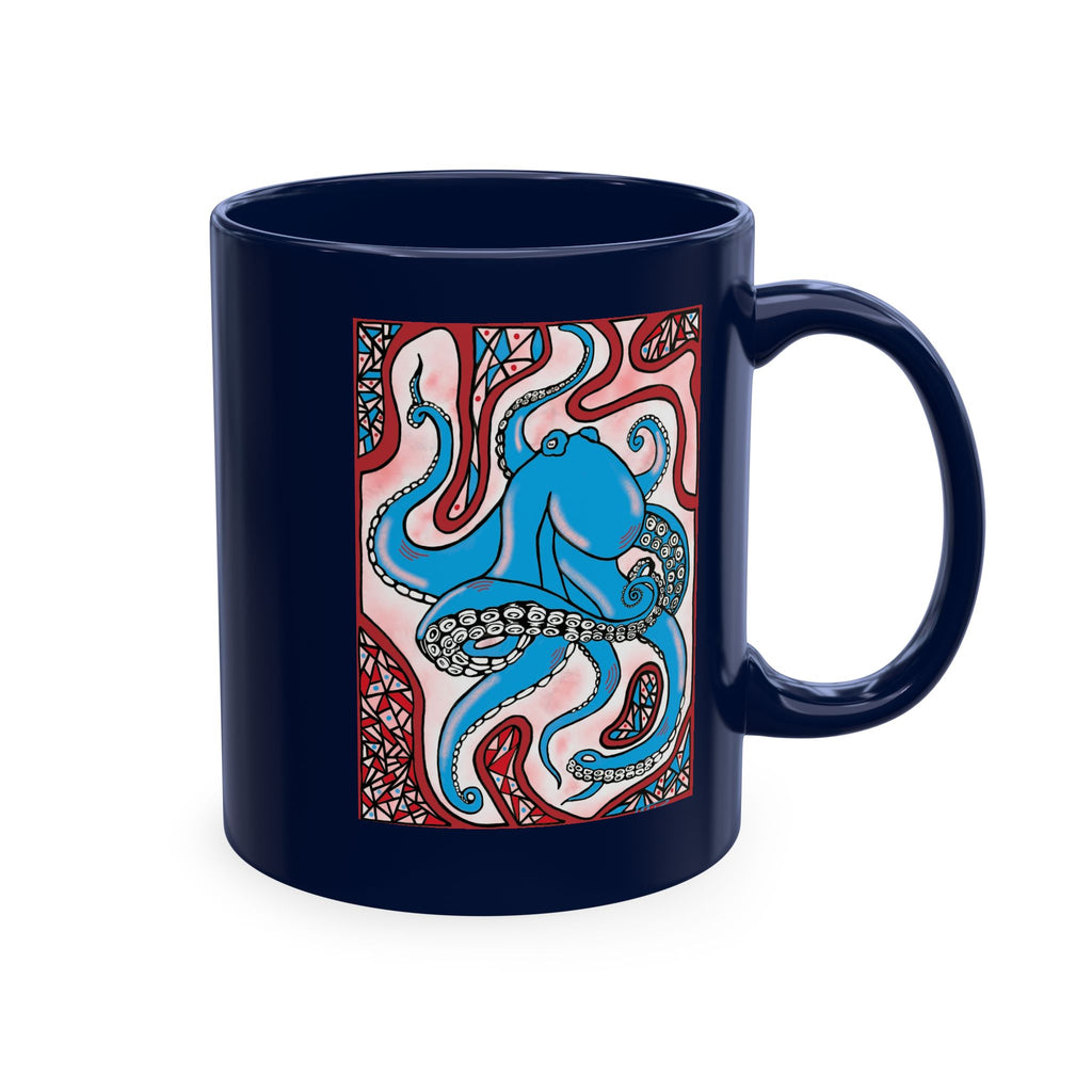 Octopus Art Ceramic Mug