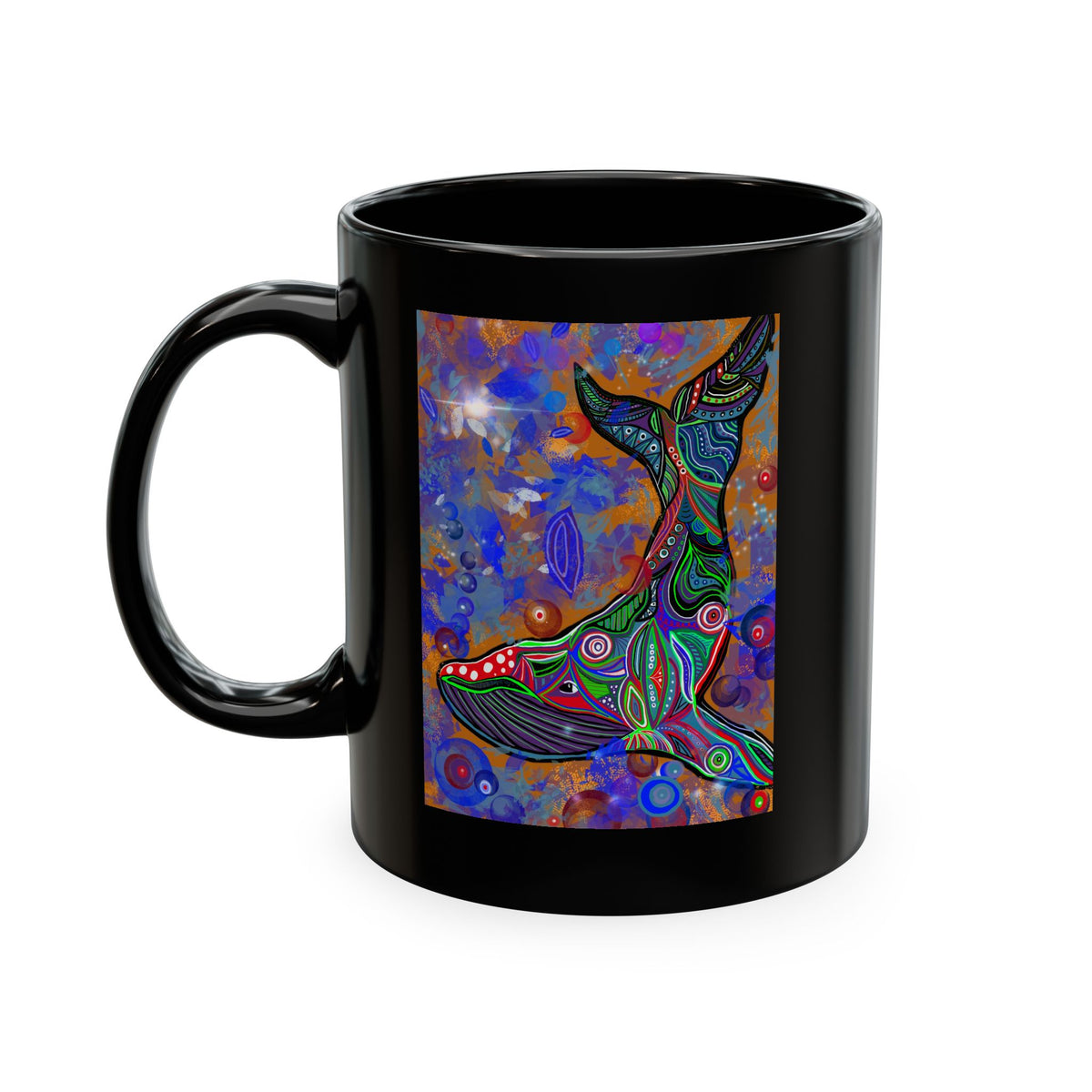 Whale Art Ceramic Mug