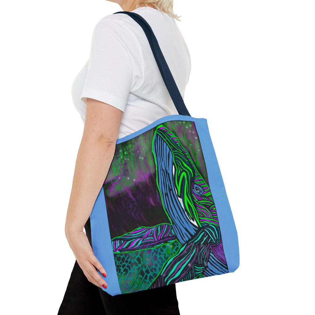 Colorful Whale Tote