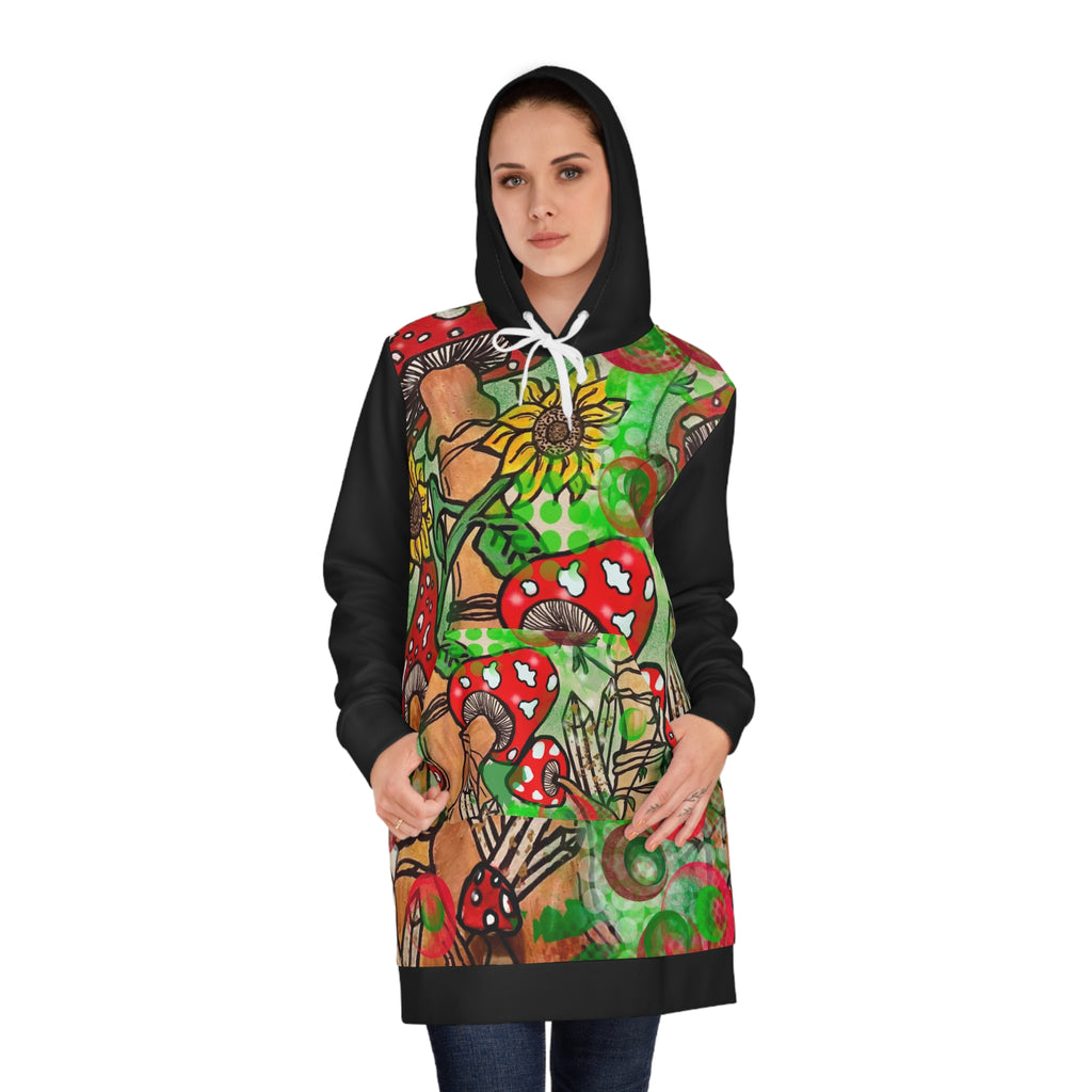 Mushroom  Hoodie Dress