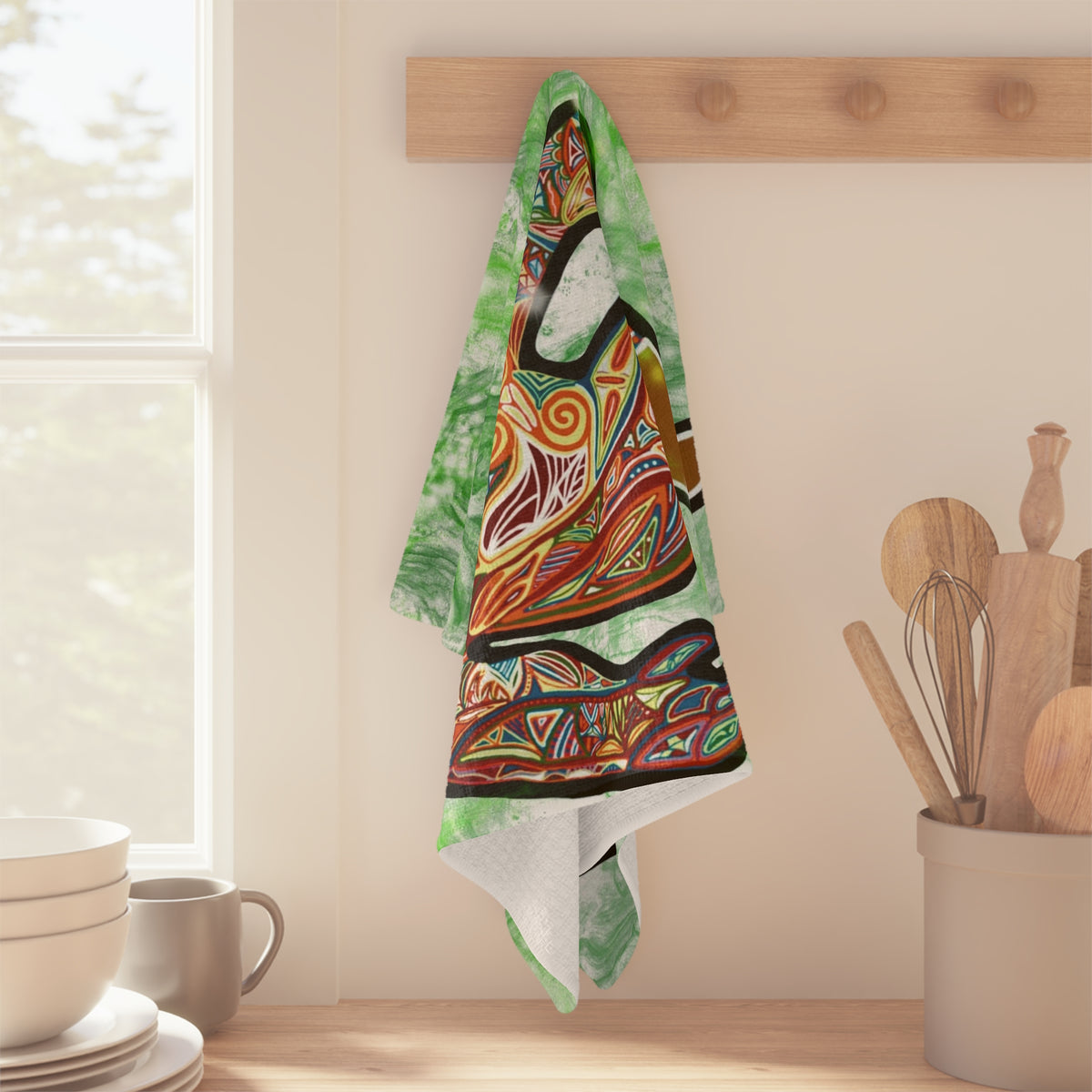Bigfoot Tea Towel