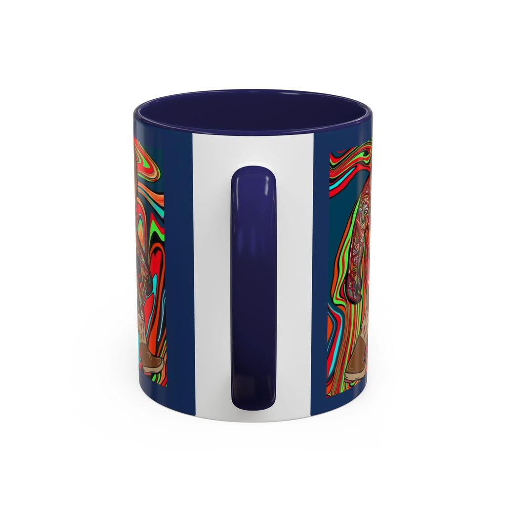 Bigfoot Wearing Mushroom Boots Coffee Mug