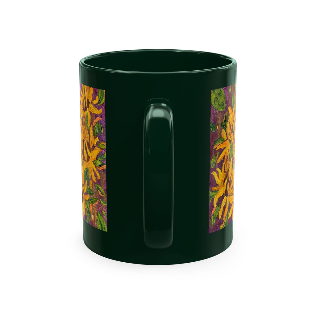 Sunflower Art Ceramic Mug