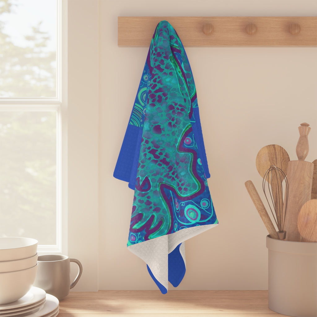 Blue Moose Microfiber Tea Towel