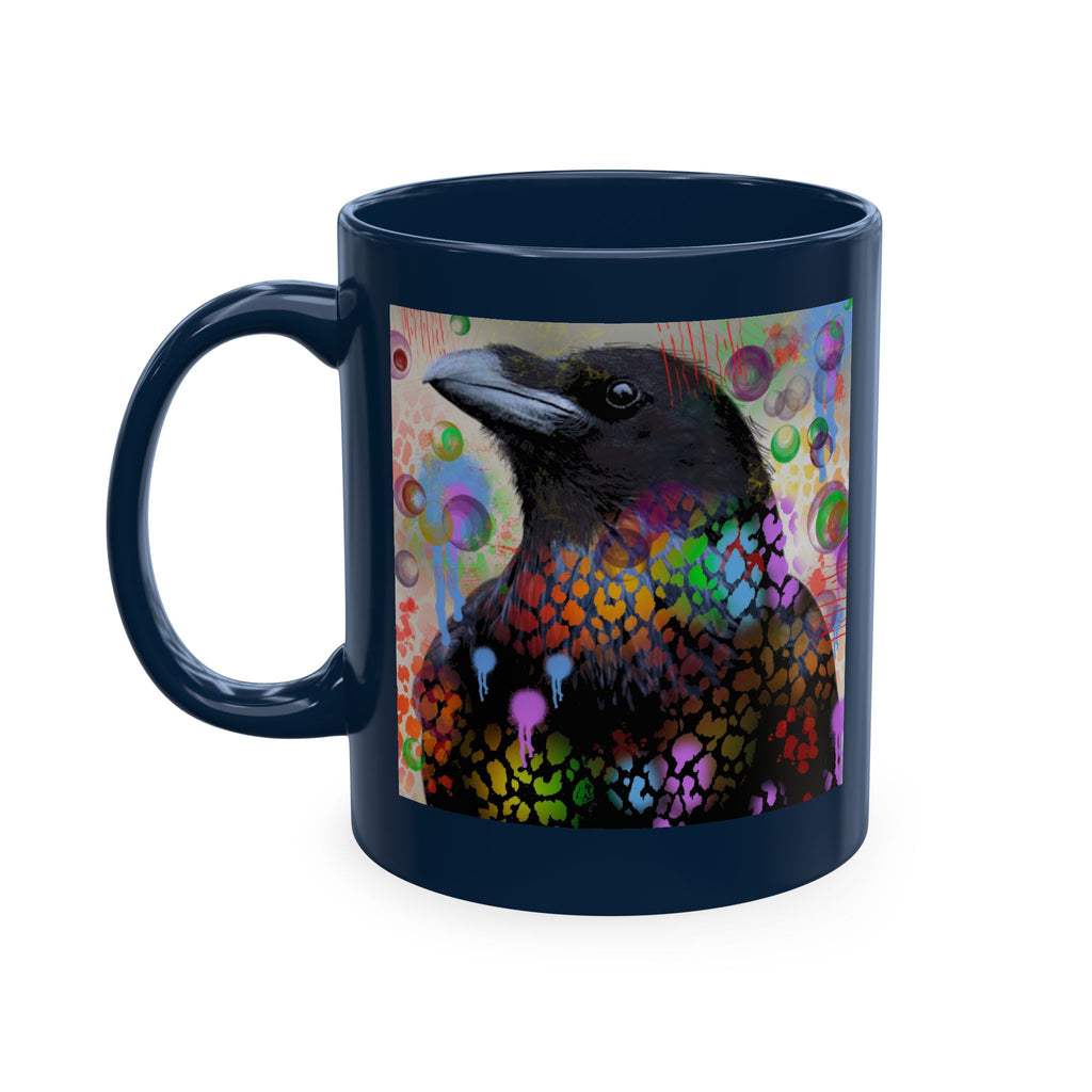 Colorful Raven